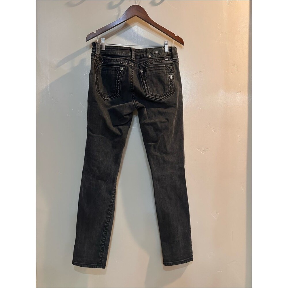 Miss Me Cowboy Cowgirl Black Jeans Denim 
size 31